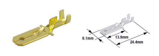 TOURMAX Electrical cable lug male pin type 250 