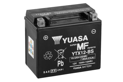 YUASA Accu Onderhoudsvrij met zuurpakket - YTX12-BS