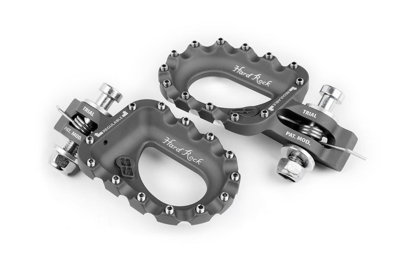 S3 Hard Rock voetsteun oranje aluminium