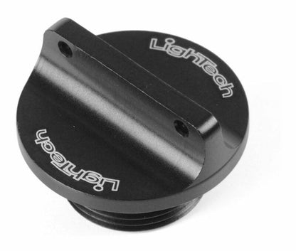 LIGHTECH oil pan cap 2 holes black M20 x 1.5 