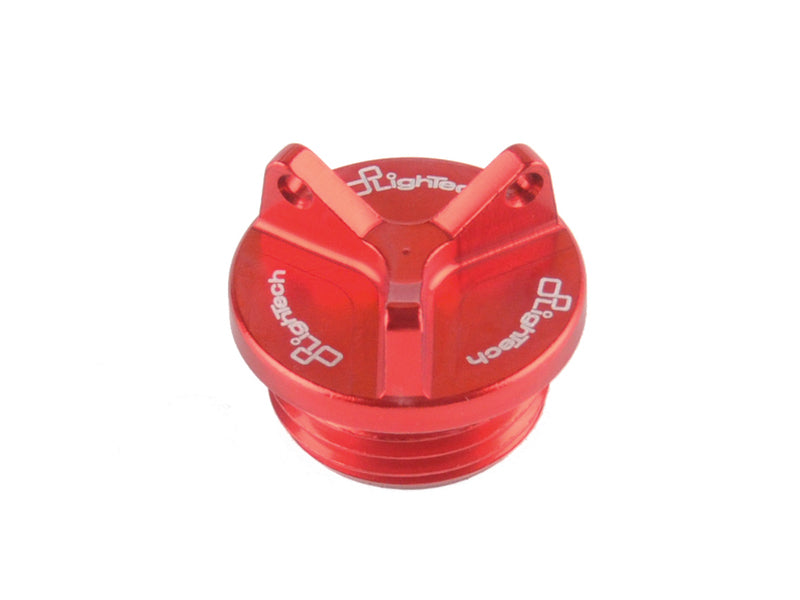 LIGHTECH oil pan cap 2 holes black M20 x 1.5 