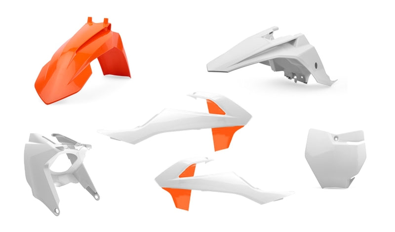 POLISPORT MX plastic kit OEM color KTM SX65