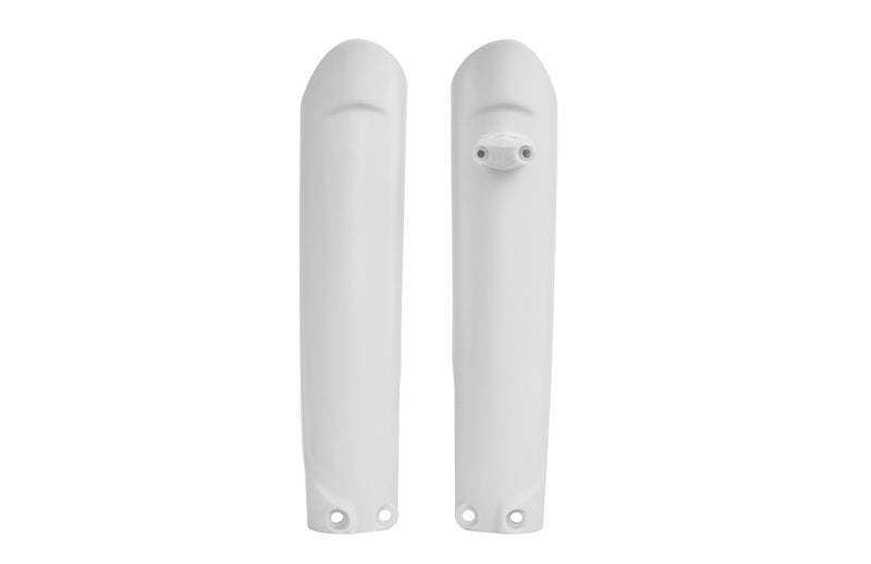 POLISPORT Front fork protectors white Sharco