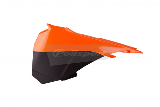 POLISPORT Luchtfilterdeksel OEM kleur (13-14) oranje/zwart KTM SX85