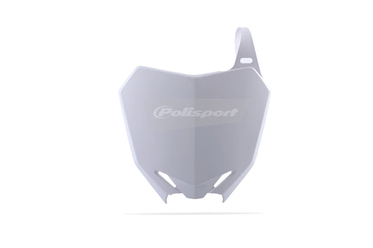 POLISPORT Voornummerplaat wit Suzuki RM-Z250/RM-Z450