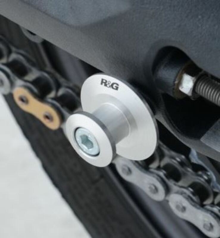 R&G RACING M8 x 1.25 Silver Bobbins