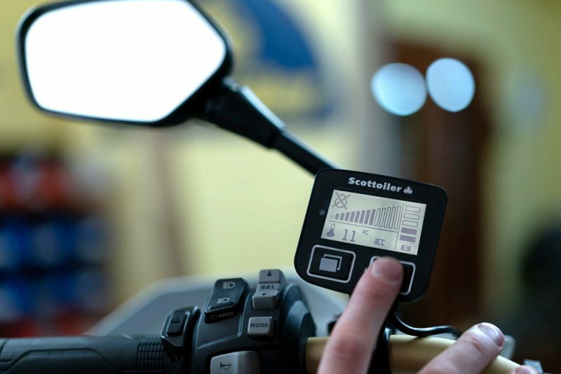 SCOTTOILER chain grease eSystem 3.1 Standard Blue