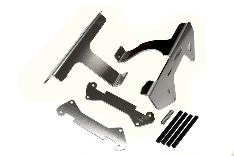 AXP Radiator Protectors Aluminum/Black Sherco 