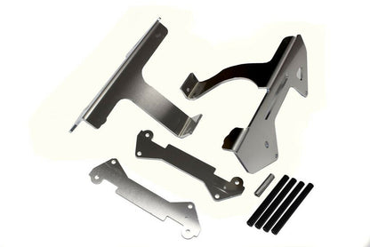 AXP Radiator Protectors Aluminum/Black Sherco 