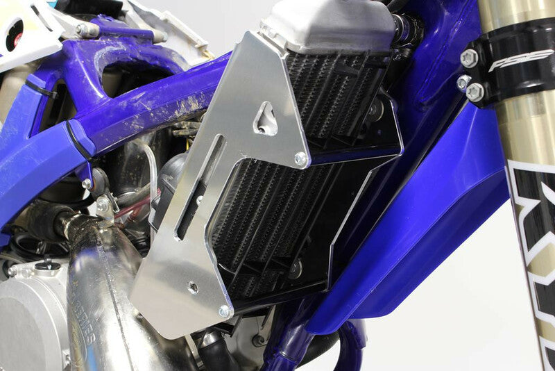 AXP Radiator Protectors Aluminum/Black Sherco 