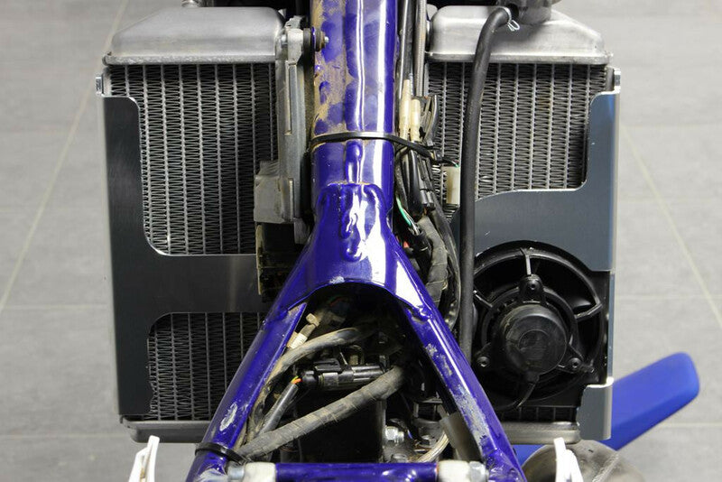 AXP Radiator Protectors Aluminum/Black Sherco 