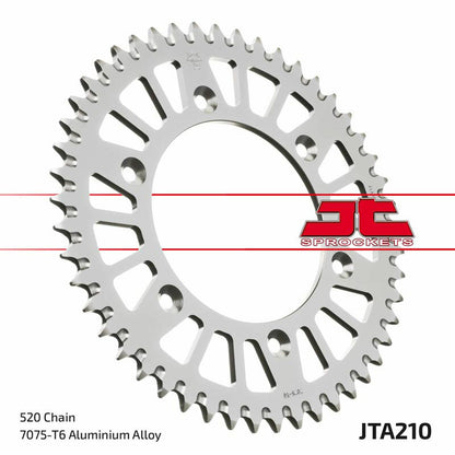 Rear sprocket JT SPROCKETS Aluminium Standard - 520