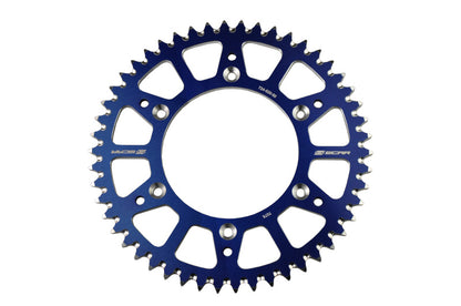 SCAR Achtertandwiel 48 Tands Alu Ultralight Zelfreinigend 520 Type SRS130 Blauw