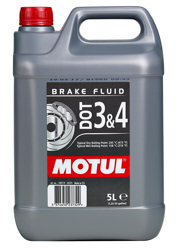 MOTUL DOT 3&amp;4 Brake Fluid - 5L 