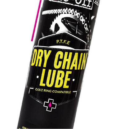 MUC-OFF Motorcycle Dry PTFE Chain Lube - spuitbus 400 ml