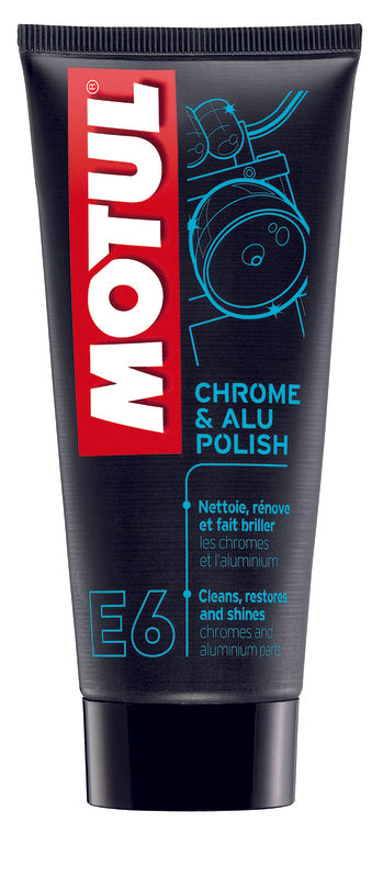 MOTUL E6 Chrome & alu polish - 100ml tube