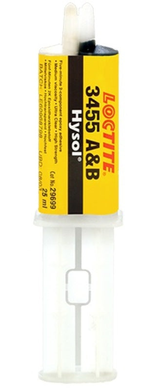 LOCTITE 3455 A&amp;B Two-Part Epoxy Structural Adhesive for Aluminium - 24ml Syringe 
