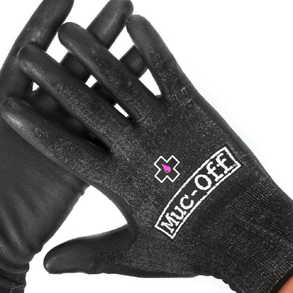 MUC-OFF Mechanics gloves black size L