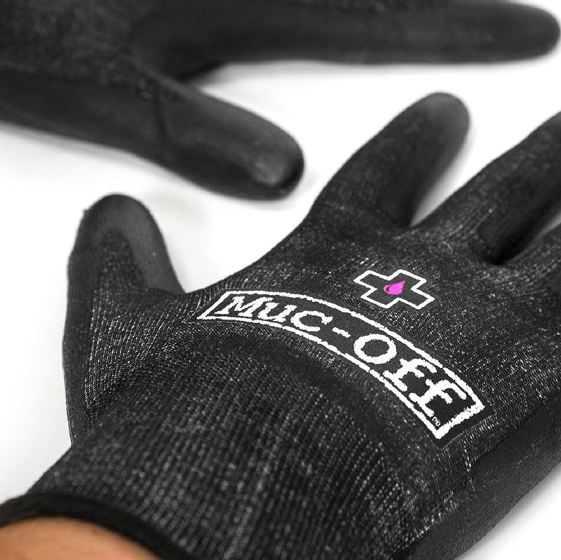 MUC-OFF Mechanics gloves black size L