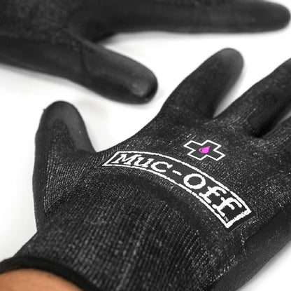 MUC-OFF Mechanics gloves black size L