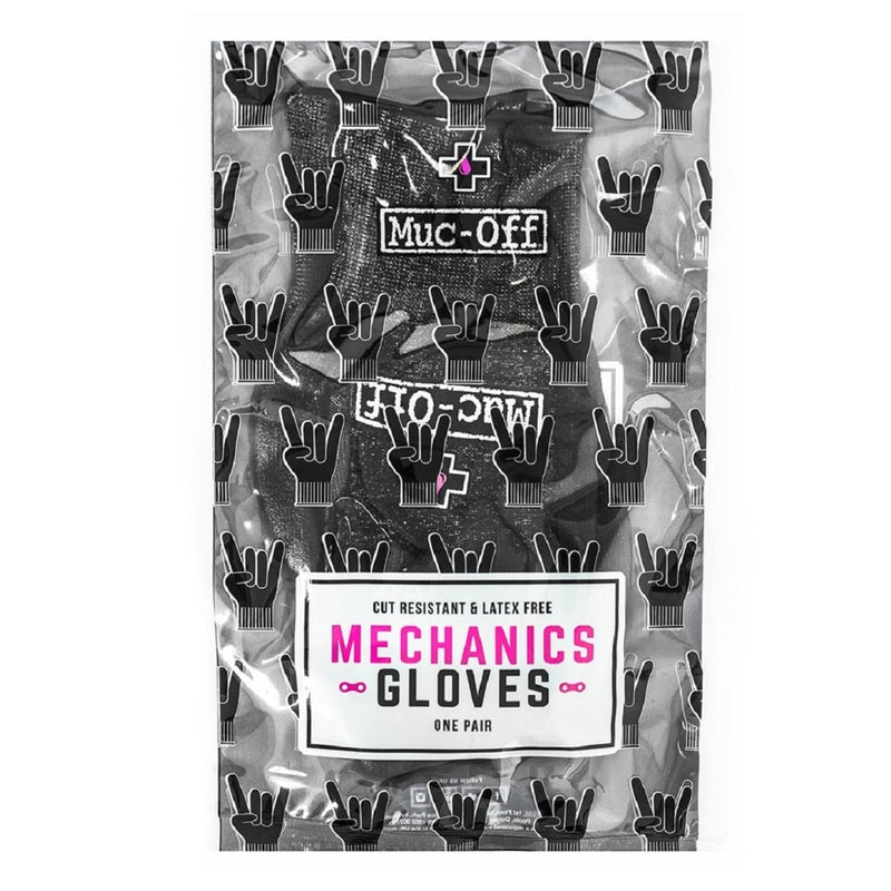 MUC-OFF Mechanics gloves black size L