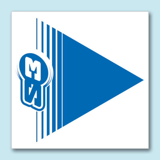 S3 Signaling Arrows Blue 50 Pieces 12x12cm 