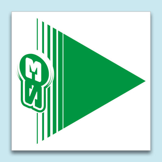 S3 Signaling Arrows Green 50 Pieces 12x12cm 