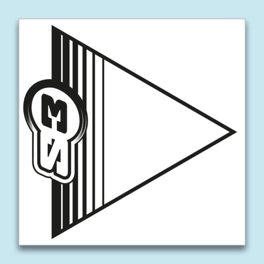 S3 Signaling Arrows White 50 Pieces 12x12cm 