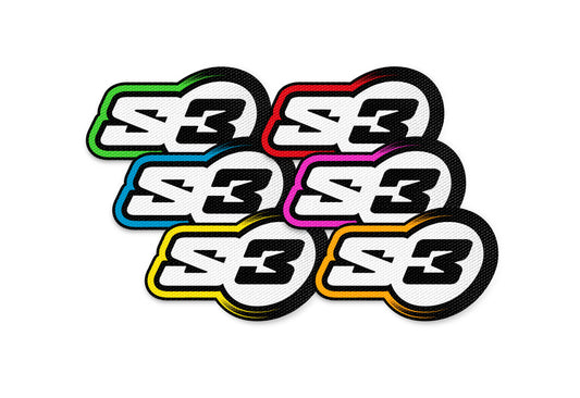 S3 Impact Enduro/Trial Stickers Kit 20 Pieces 