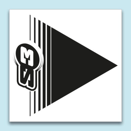 S3 Signaling Arrows Black 50 Pieces 12x12cm 