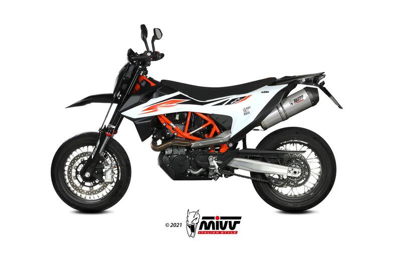 MIVV Oval Muffler - KTM 690 SMC R