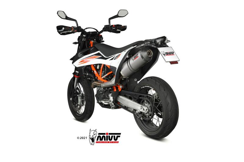 MIVV Oval Muffler - KTM 690 SMC R