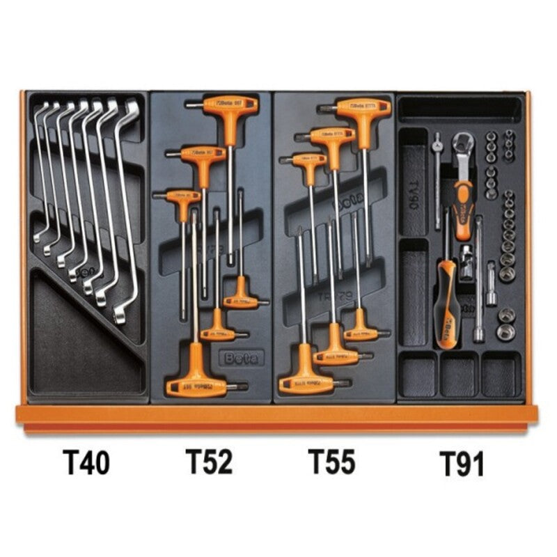 BETA Assortment of 161 tools - Universal Use