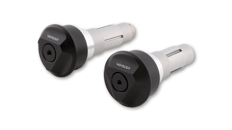 HIGHSIDER pro Tetra Handlebar Ends Black (Pair)