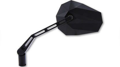 HIGHSIDER pro Handlebar Mirror Stealth-X1 Black (Pair)