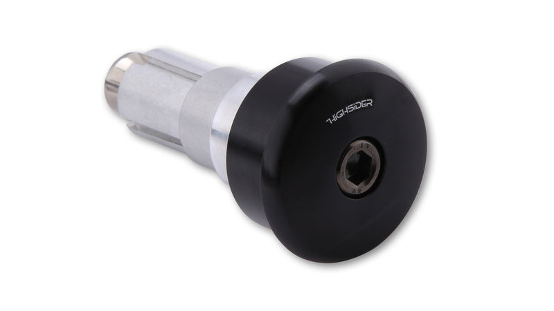 HIGHSIDER pro Curve Handlebar Ends Black (Pair)