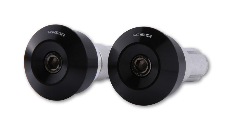 HIGHSIDER pro Dot Handlebar Ends Black (Pair)