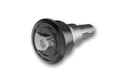 HIGHSIDER pro Enterprise Handlebar Ends Silver (Pair)