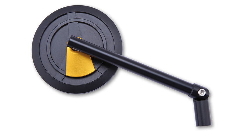 HIGHSIDER pro Handlebar Mirror Enterprise Black/Black (1pc)