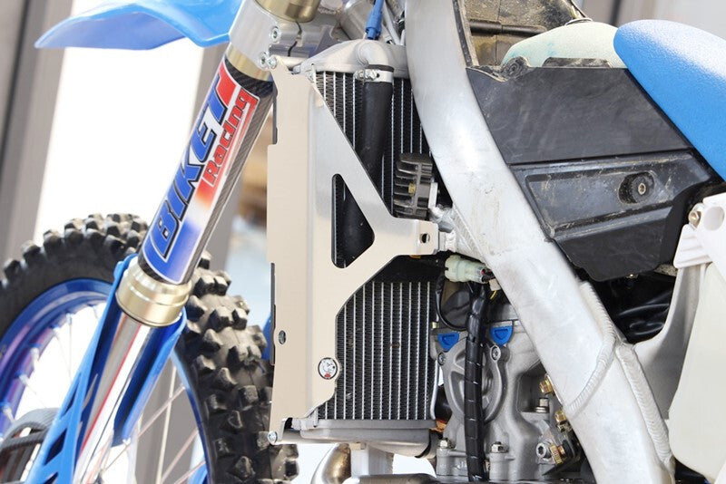 AXP Radiator Protectors Aluminium/Black - TM RACING