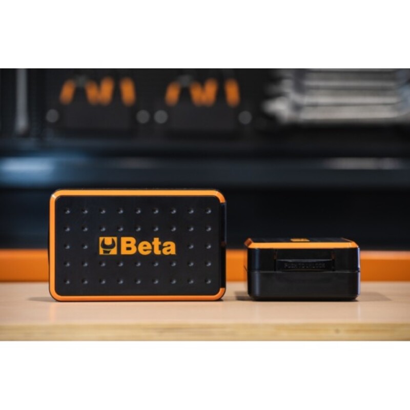 BETA Assortment of 11 hexagon sockets, 21 bits and 7 accessories, in plastic case