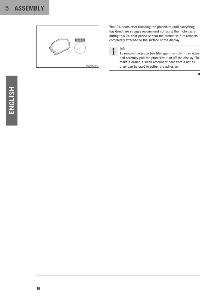 Display protection sticker 1290 R2R  1290 SUPER ADVENTURE  21-24