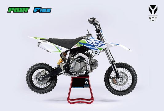 YCF PILOT F125 GROEN WIT