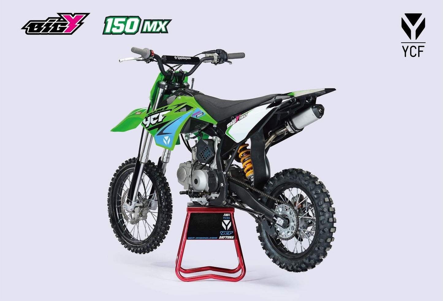 YCF BIGY 150 MX GROEN