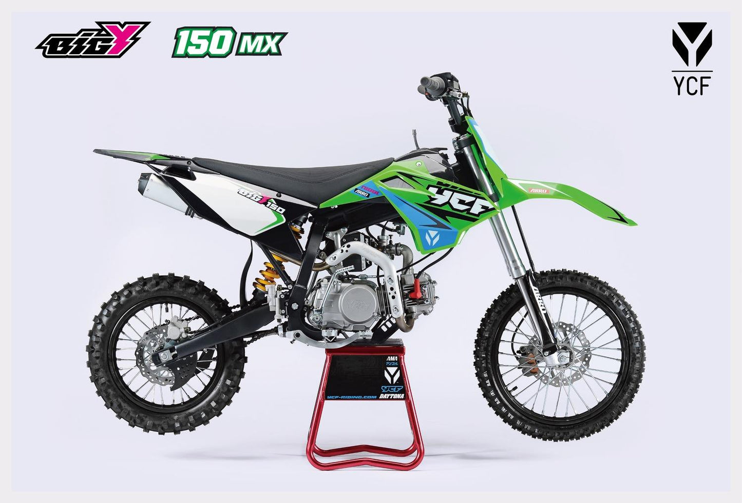 YCF BIGY 150 MX GROEN