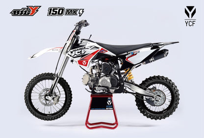 YCF BIGY 150E MX ROOD WIT