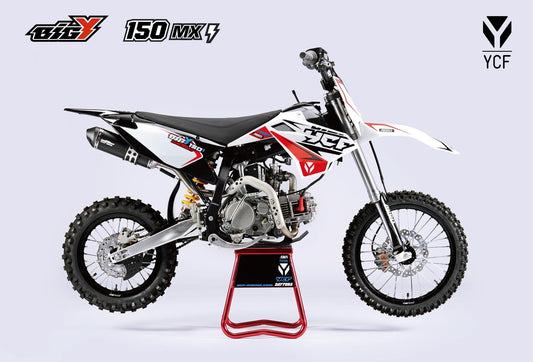 YCF BIGY 150E MX ROOD WIT