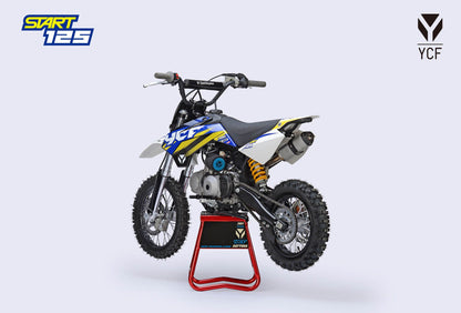 YCF START 125S BLAUW GEEL