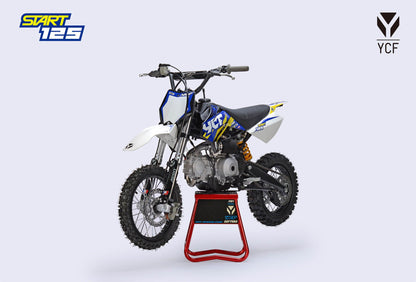 YCF START 125S BLAUW GEEL