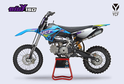 YCF BIGY 150 LICHTBLAUW